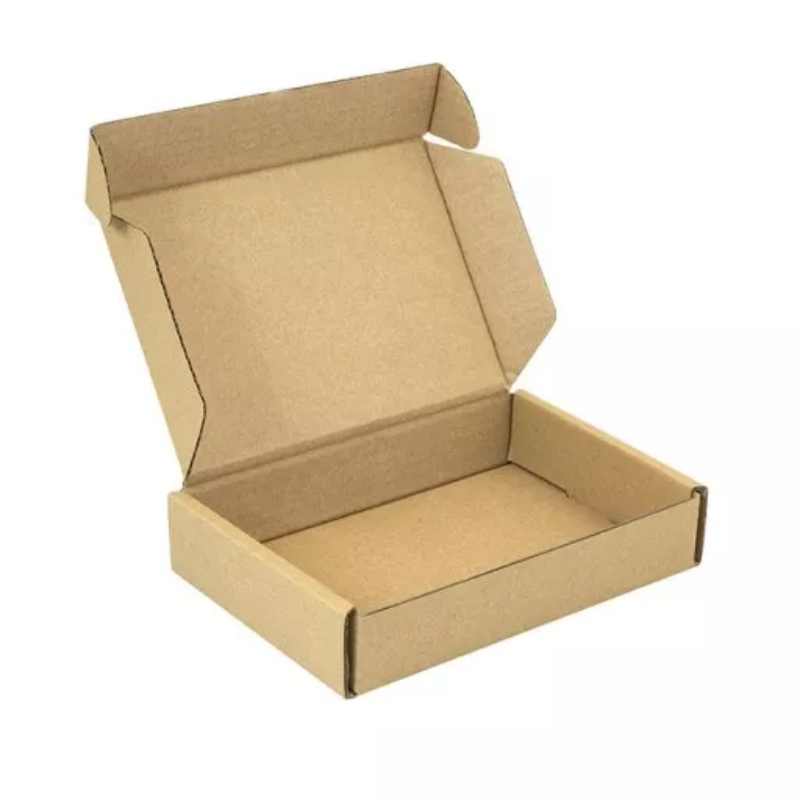 Caja de carton auto armable medidas 15x10x5 cafe