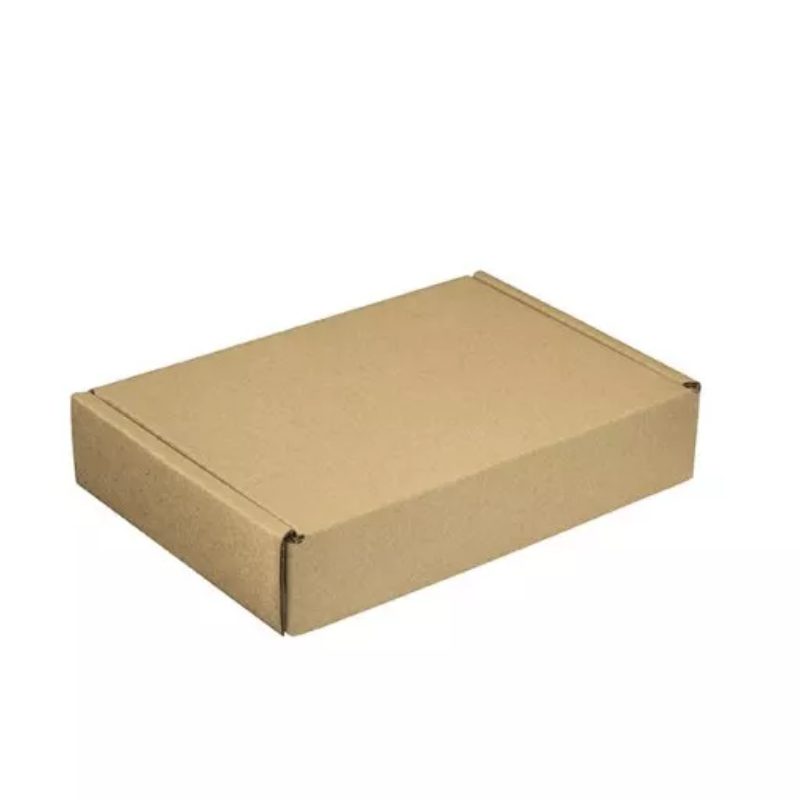Caja de carton auto armable medidas 20x15x5 cafe