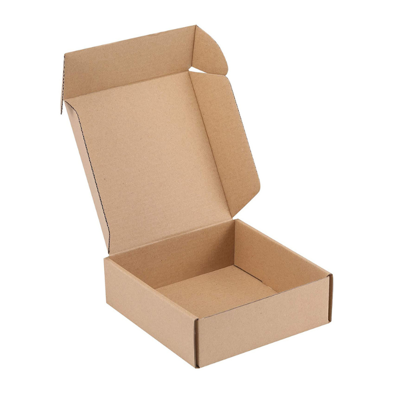 caja de carton autoarmable 25x25x10
