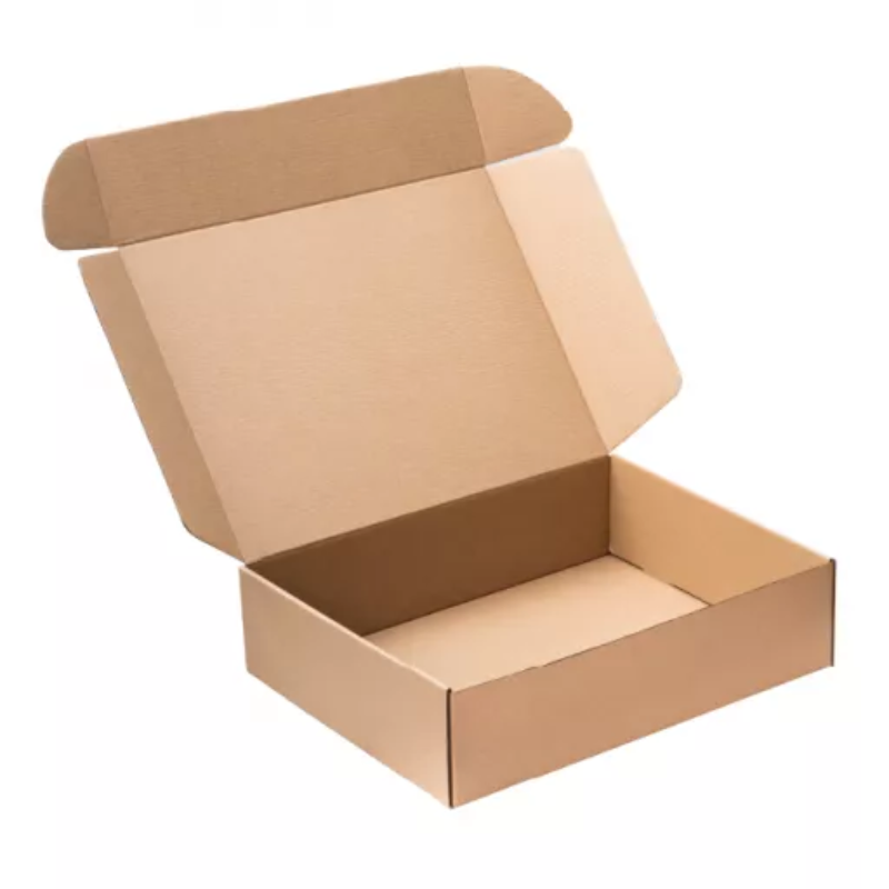 Caja de Cartón Blanca Autoarmable 【45 x 30 x 15 cm】