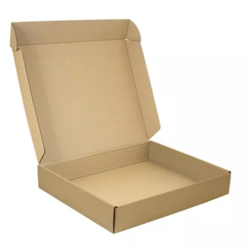 Caja de carton auto armable medidas 50x30x12 cafe 2