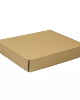 Caja de carton auto armable medidas 50x30x12 cafe